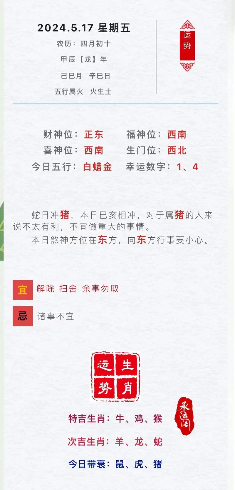 今日幸运生肖什么意思,今日幸运生肖什么意思啊